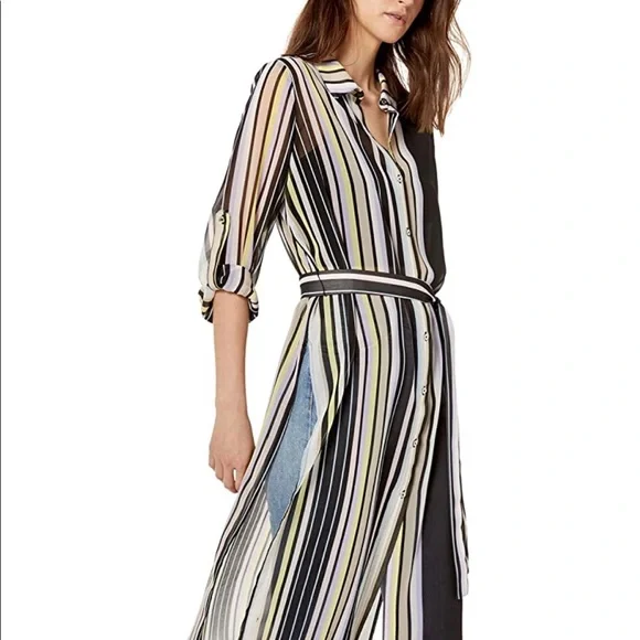 CALVIN KLEIN SHEER TUNIC - Picture 2 of 7